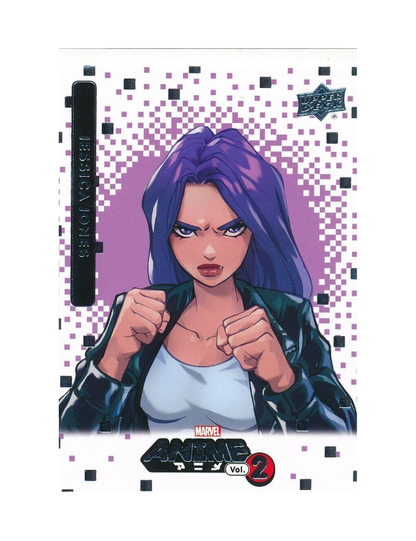 Upper Deck - Jessica Jones - #41 - Marvel Anime Vol. 2 - Base Set - Kenny Kong