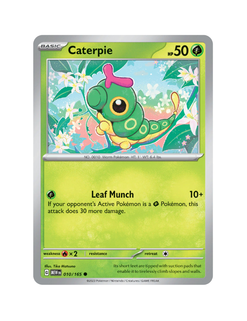 Caterpie - 010/165 - Pokemon 151 - Common