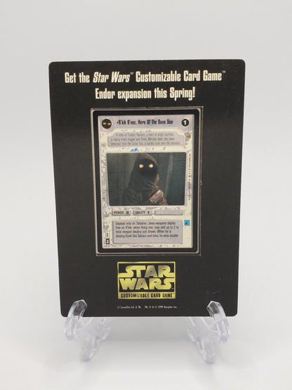 Star Wars CCG - R'kik D'nec Hero Of the Dune Sea - Mini Promo