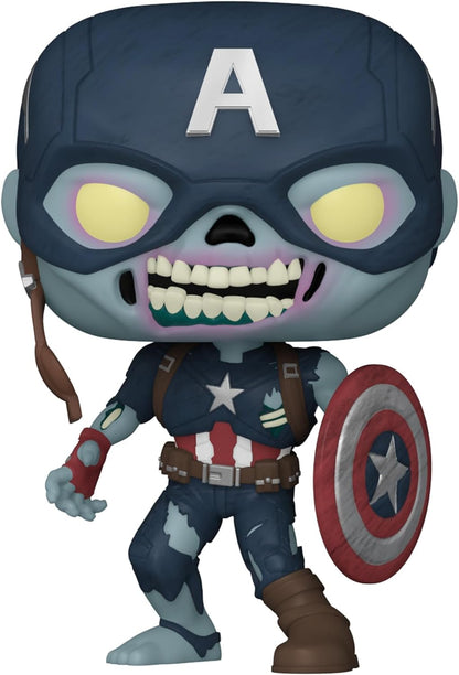 Funko Pop! #941 Marvel Studios: What If...? Zombie Captain America