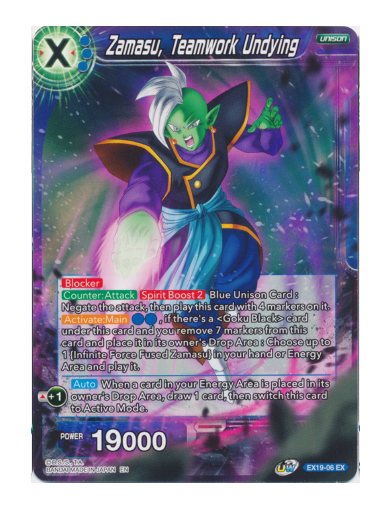 Zamasu, Teamwork Undying - EX - EX19-06