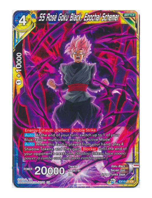 SS Rose Goku Black, Epochal Schemer - EX - EX19-27