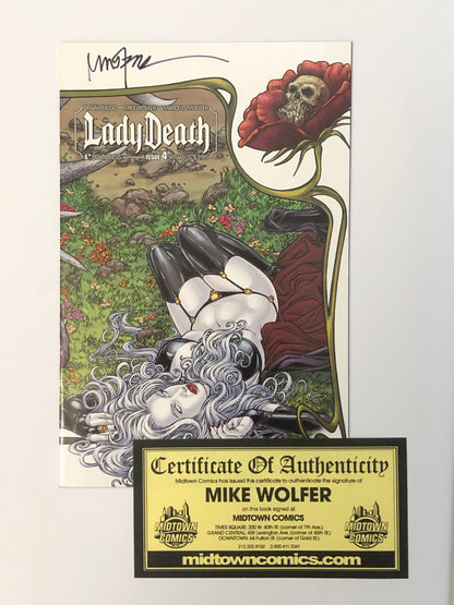 Lady Death - Boundless #4 - Wrap - Signed