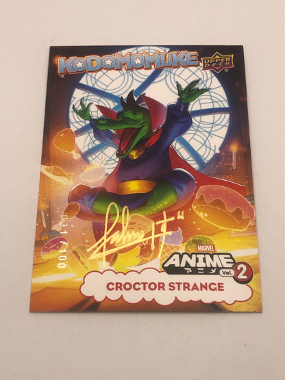 Upper Deck - Croctor Strange - K-11 - Marvel Anime Vol. 2 - Kodomomuke - Auto #031/100