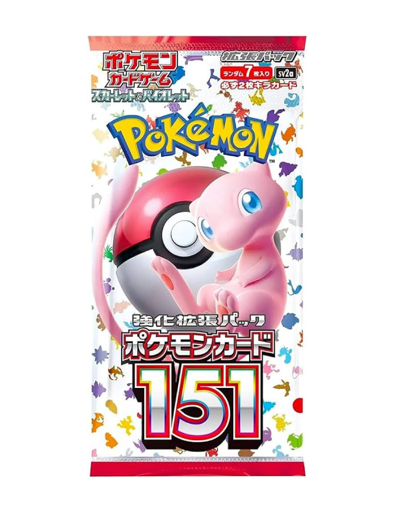 Japanese Pokemon - Scarlet & Violet - Pokemon 151 Booster Pack