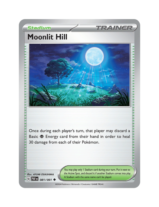 Moonlit Hill - 081/091 - Paldean Fates - Uncommon