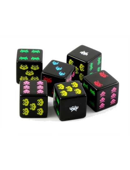 Turn One - 8-Bit Dice - Space Invaders