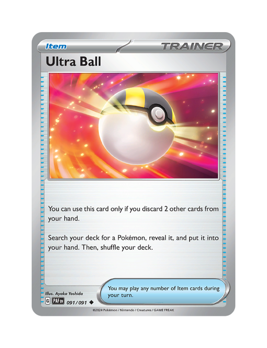 Ultra Ball - 091/091 - Paldean Fates - Uncommon