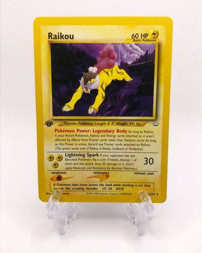 Raikou 22/64 - Neo Revelation 1st Edition - Rare