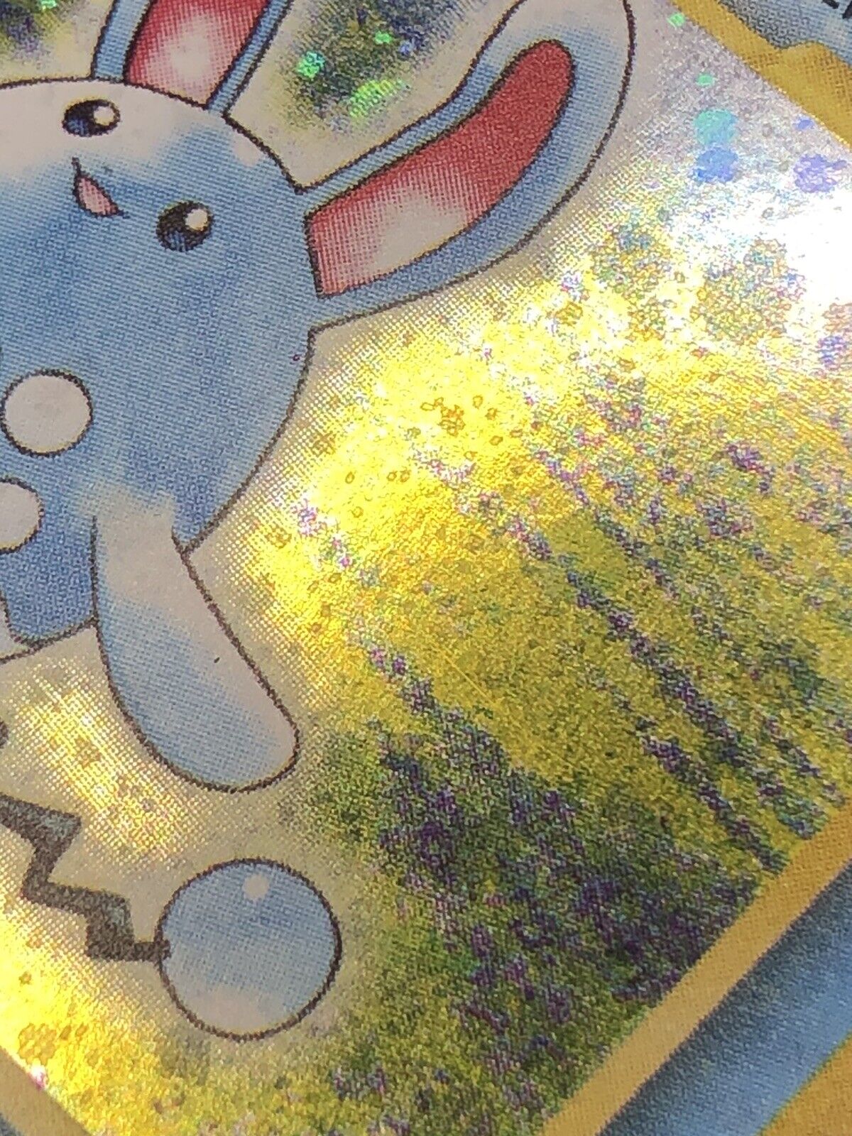 Japanese Azumarill No. 184 - Japanese Neo Genesis - R - Holofoil